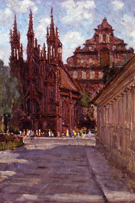 Вильнюс. Святая Анна • Vilnius. Cathédrale Ste Anne (1977)