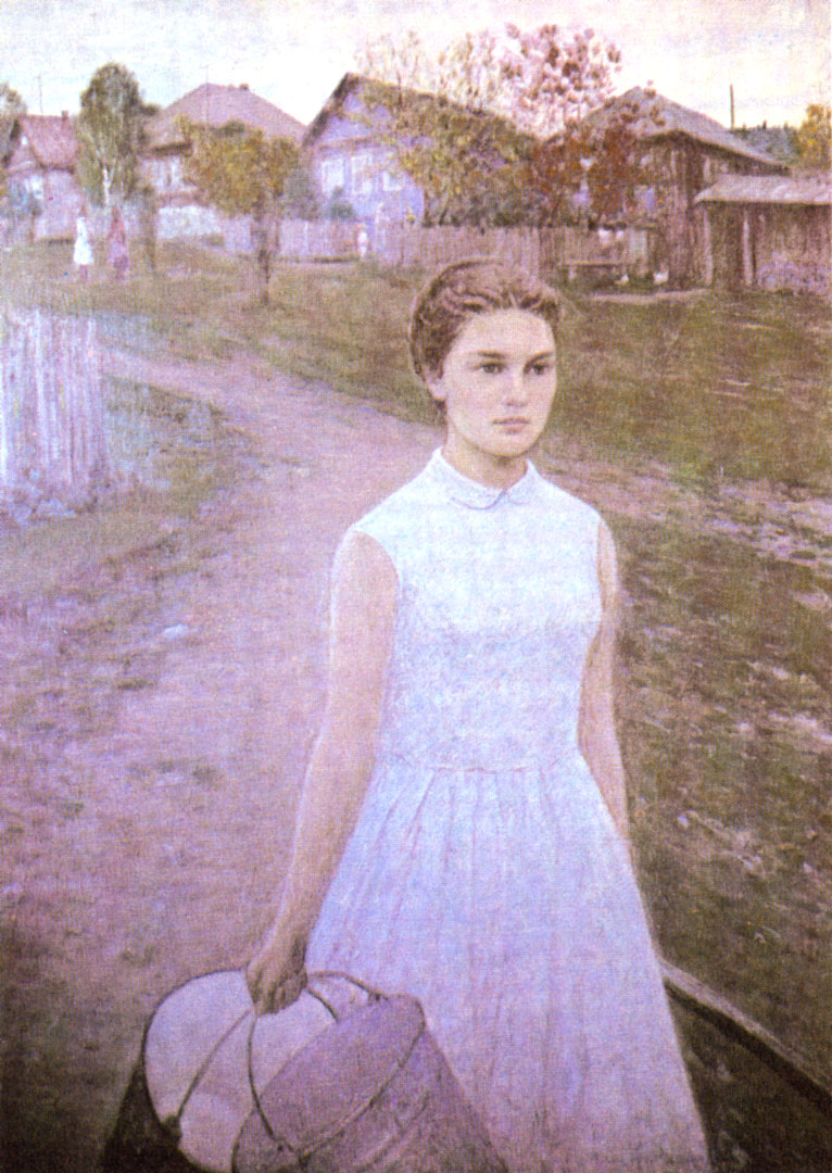 Девушка с вёдрами. 1959-1963. Jeune fille avec les seaux